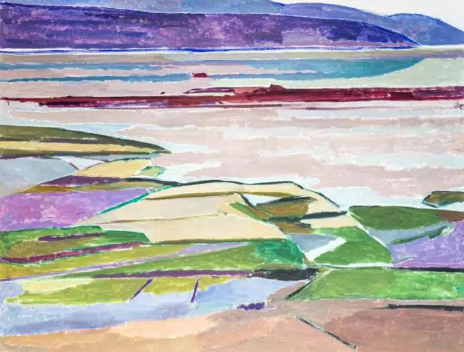 Tidal View of Cap a L'aigle by Reeve Schley